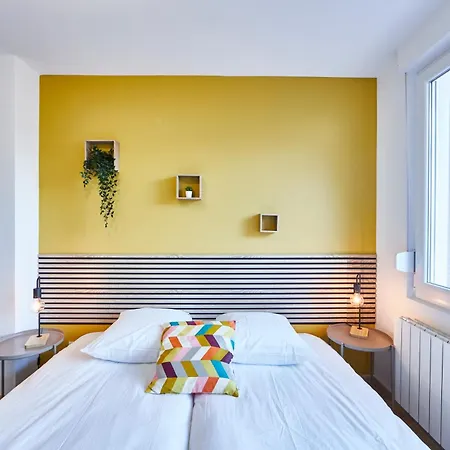 Apartamento Be-3d - F3 Pour 1-4 Pers Au 3ème étage Au Centre De *