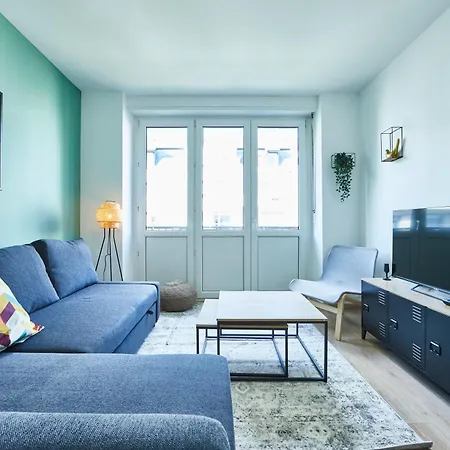 Be-3d - F3 Pour 1-4 Pers Au 3ème étage Au Centre De * Mulhouse