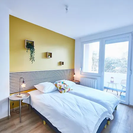 Be-3d - F3 Pour 1-4 Pers Au 3ème étage Au Centre De Apartamento *