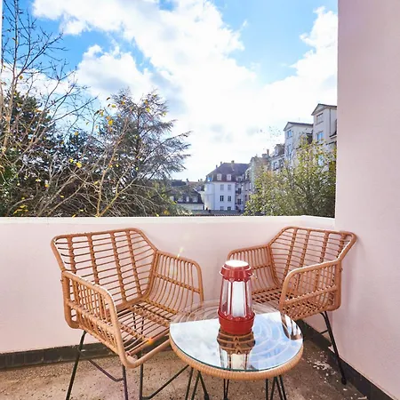 Be-3d - F3 Pour 1-4 Pers Au 3ème étage Au Centre De Appartement Mulhouse