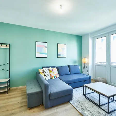 Be-3d - F3 Pour 1-4 Pers Au 3ème étage Au Centre De Apartamento