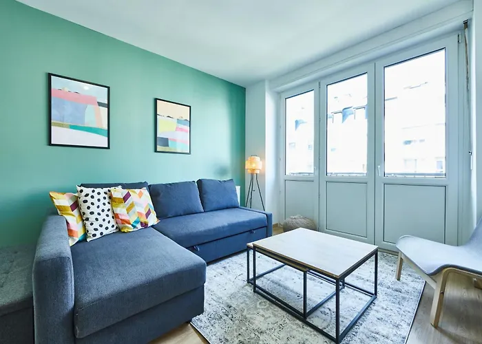 Apartment Be-3d - Joli 3 Pieces Equipe Pour 1-4 Pers Au 3eme Etage Au Centre De Mulhouse