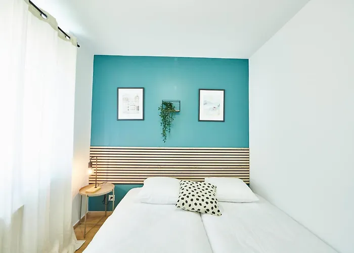 Apartment Be-3d - Joli 3 Pieces Equipe Pour 1-4 Pers Au 3eme Etage Au Centre De