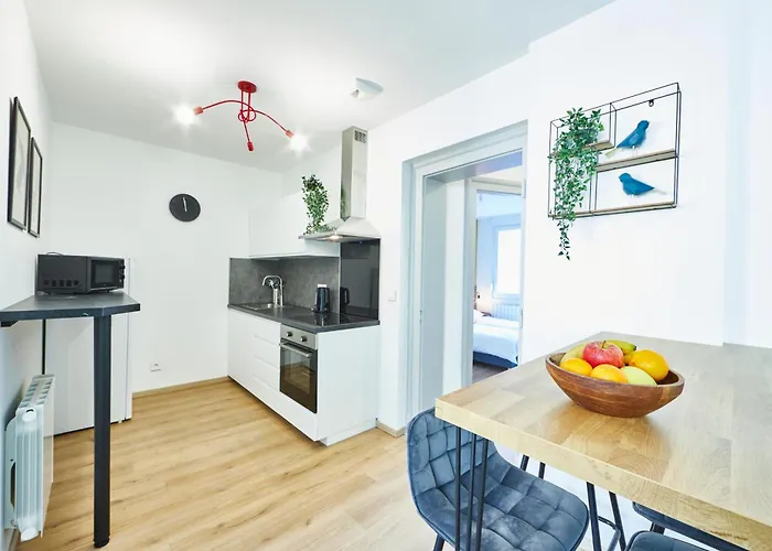 Apartment Be-3d - Joli 3 Pieces Equipe Pour 1-4 Pers Au 3eme Etage Au Centre De *